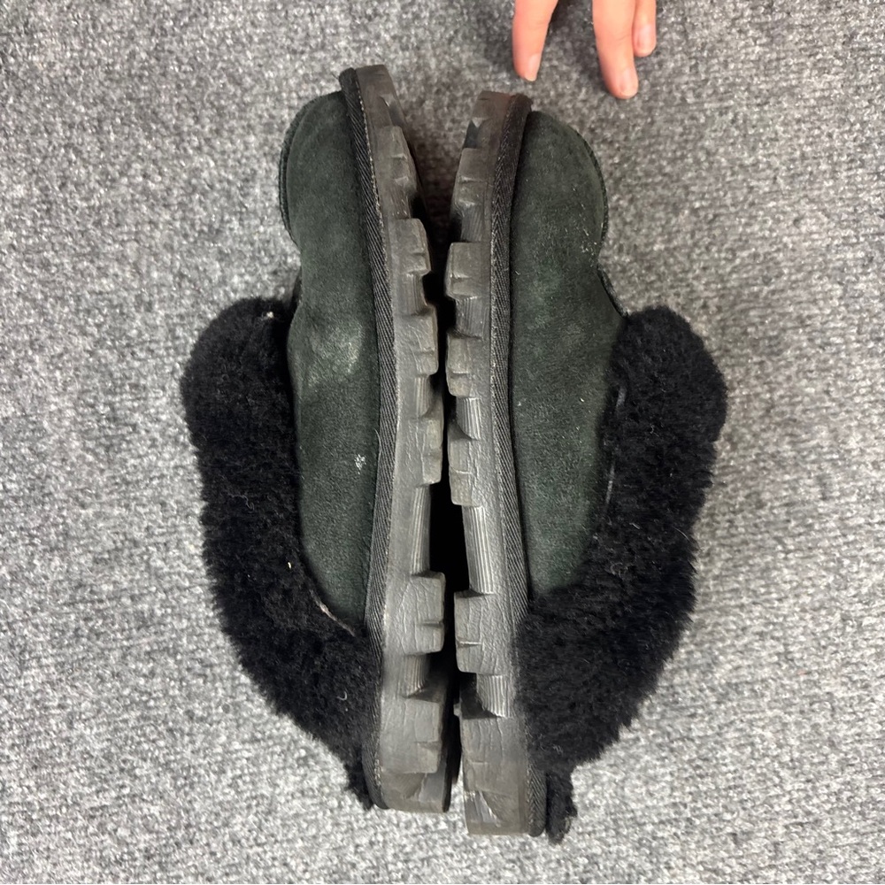 UGGS Women’s Black Coquette Shearling Lined Slip On Slipper size: 7 - Picture 7 of 12